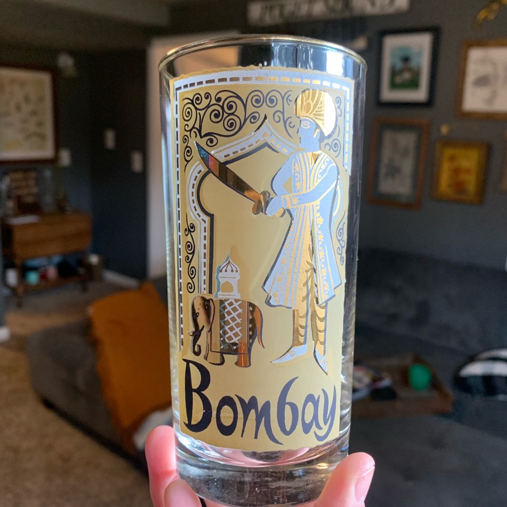 Vintage Libbey Glass International Cities